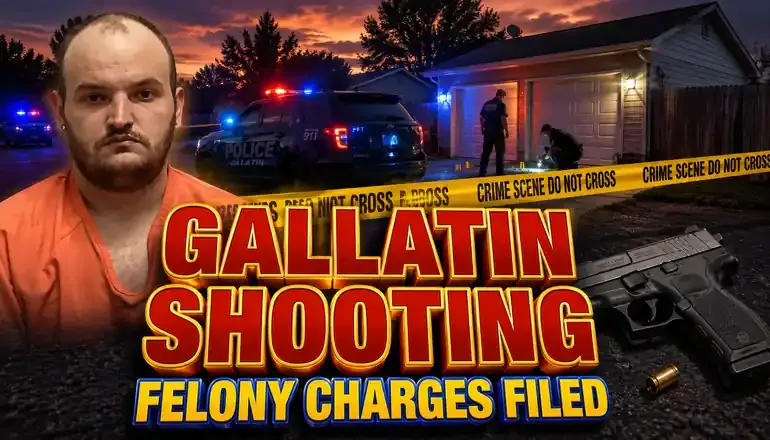 Gallatin man accused after gunfire leaves person injured
