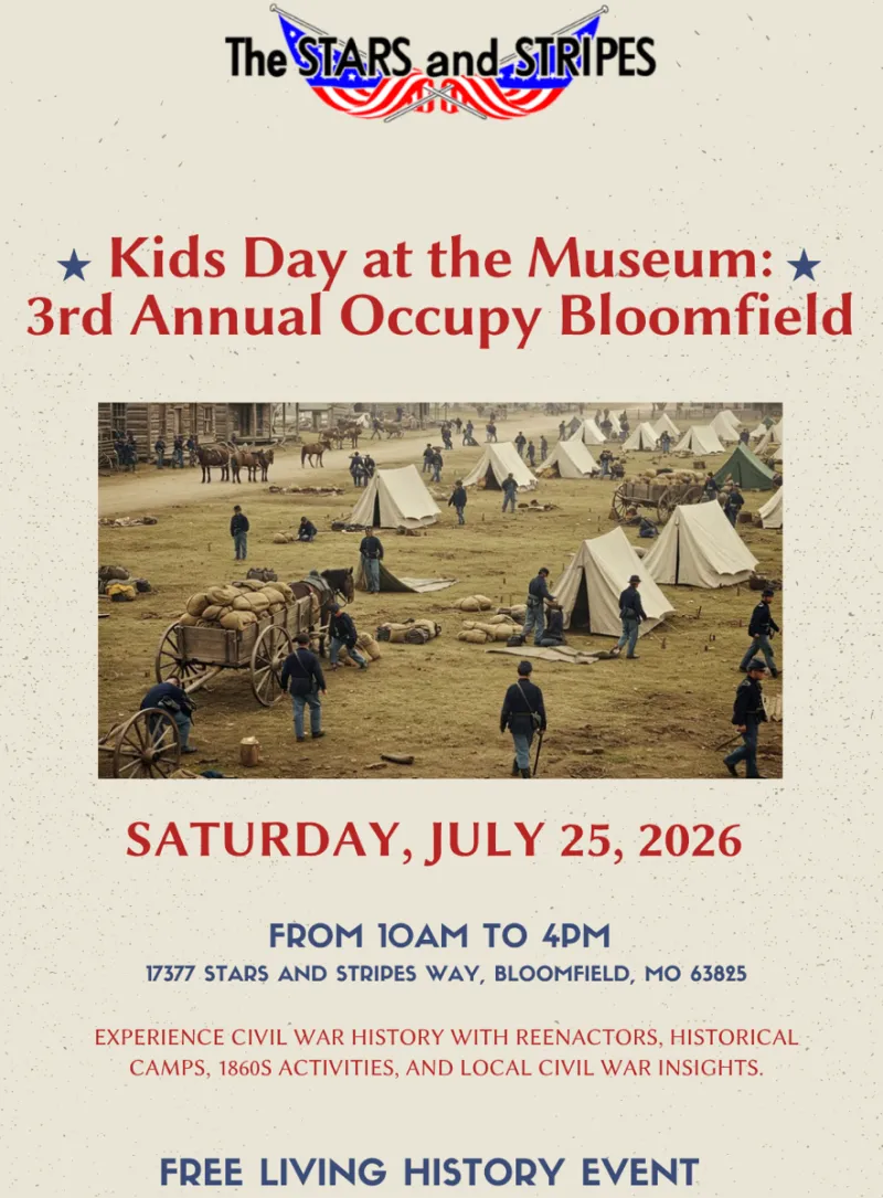 Step Back in Time at the 3rd Annual Occupy Bloomfield Kids day at the Museum