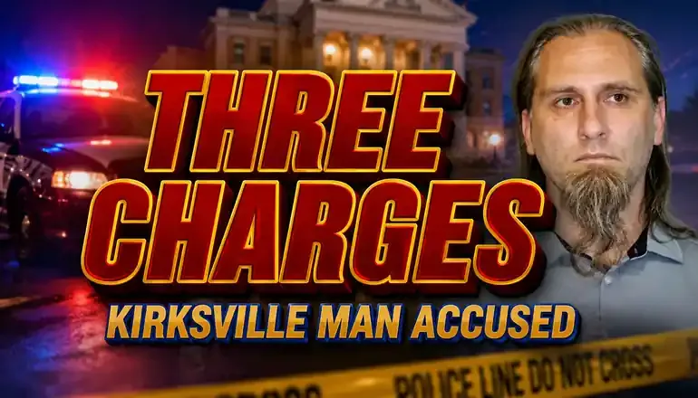 Kirksville man faces three misdemeanor charges in Sullivan County