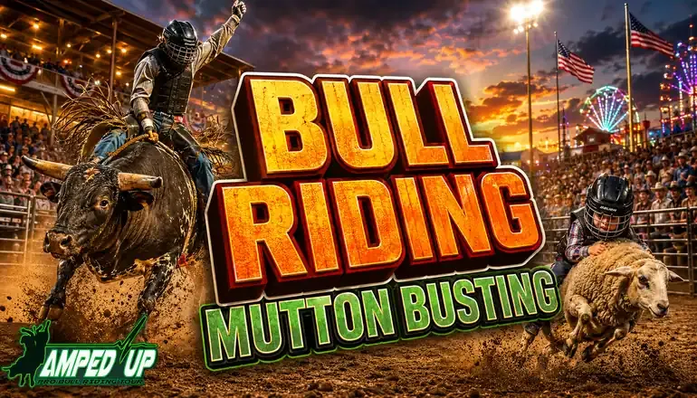 NCM fair features mutton busting and professional bull riding