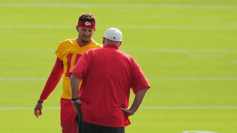 Andy Reid brings Chiefs rookies and QBs in early again after a 6-11 collapse