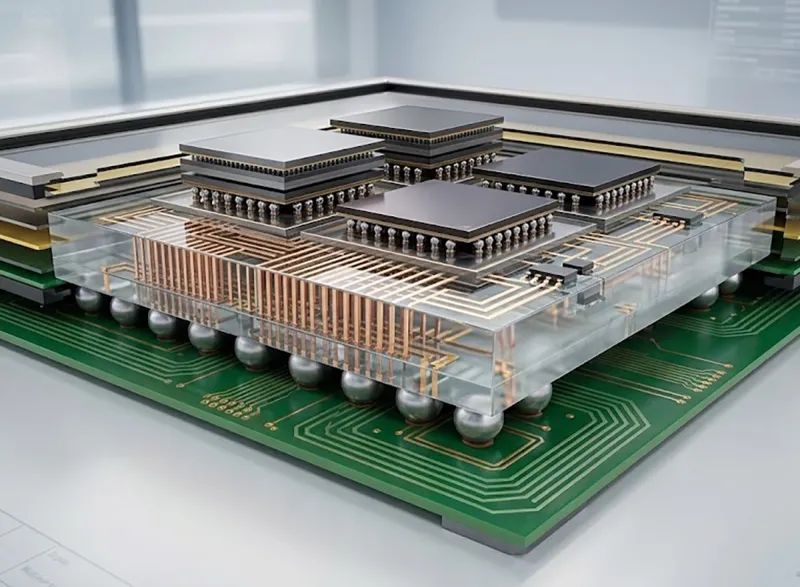 Activating glass for next-generation semiconductor substrates