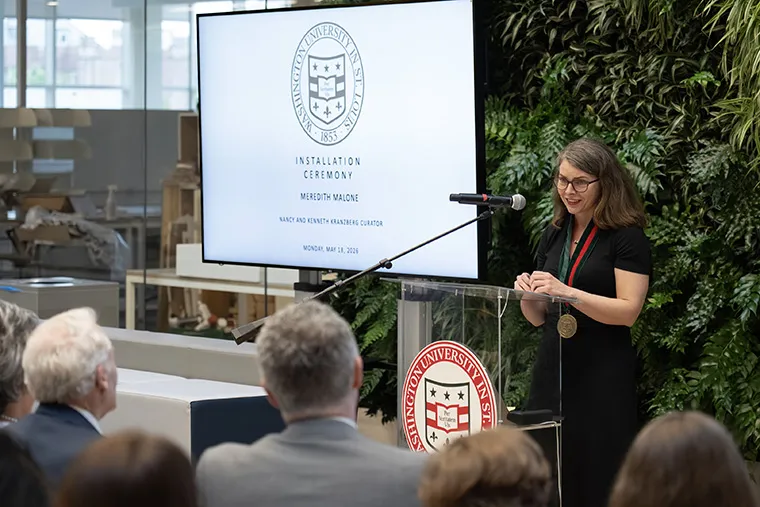 Malone installed as Nancy and Kenneth Kranzberg Curator