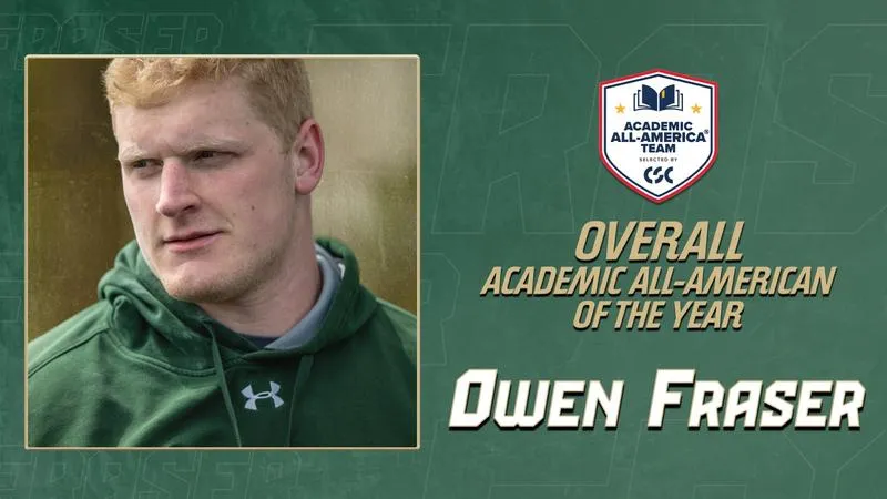 S&T's Owen Fraser Named Academic All-America of the Year for NCAA Division II