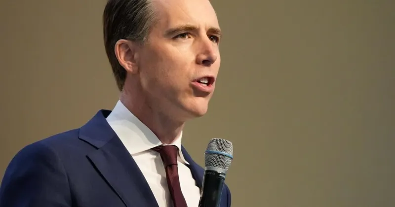 New AI-watchdog group praises Hawley in TV ad