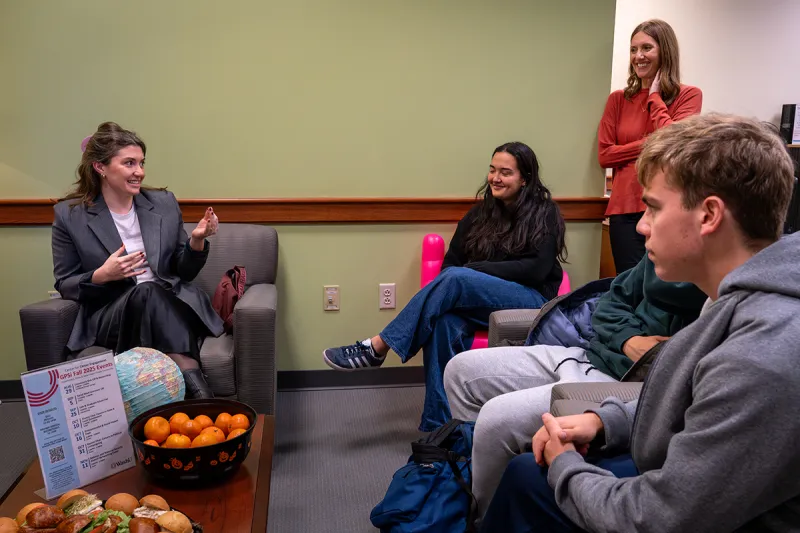 Why first-year students should visit the campus career center