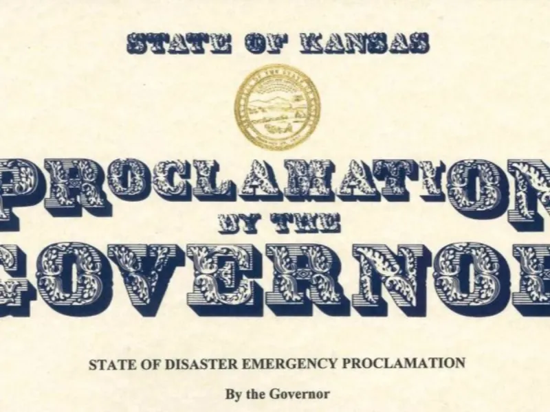 Kansas governor seeks federal disaster declaration for June storms