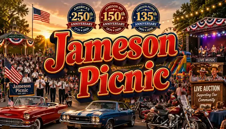 Jameson Lions Club sets 135th annual Jameson Picnic for Aug. 6-8