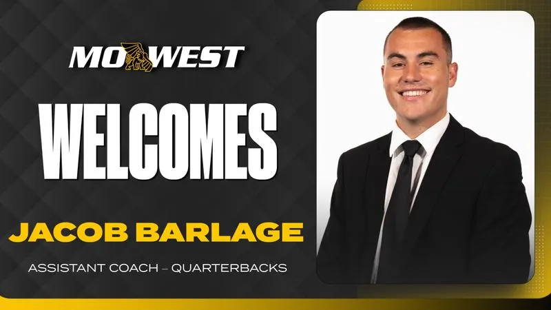 Jacob Barlage joins Griffon Football coaching staff