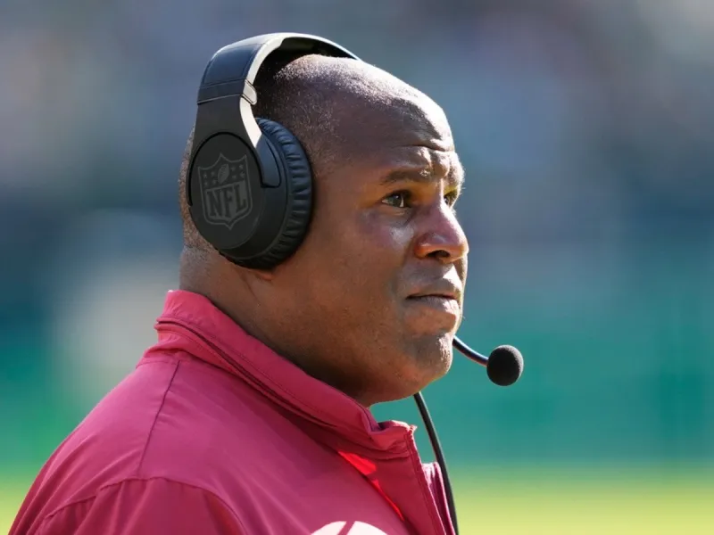 Chiefs' Bieniemy checks in at camp as wife's shooting leaves offensive coordinator's return unclear