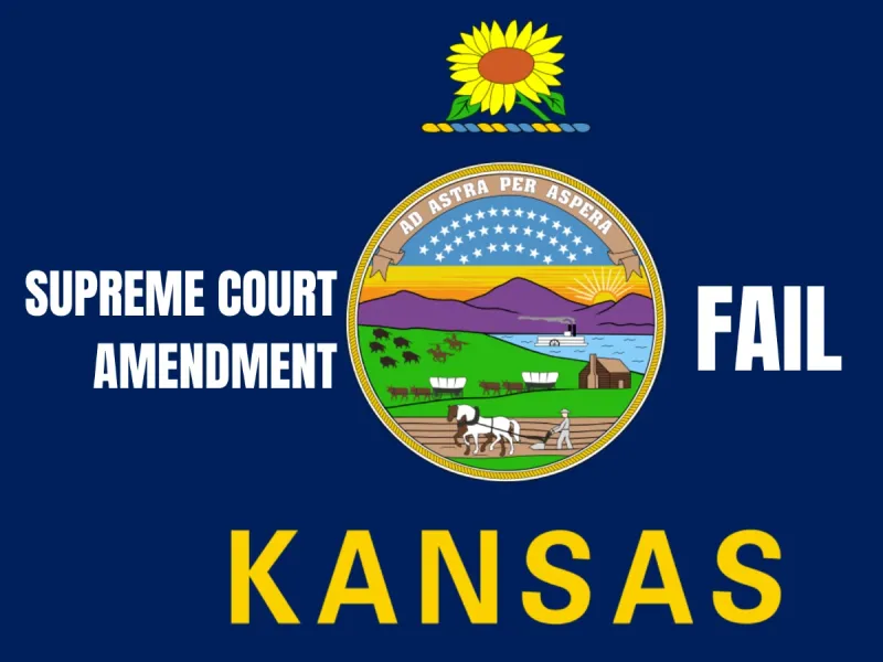 Kansas voters reject push to directly elect Supreme Court justices