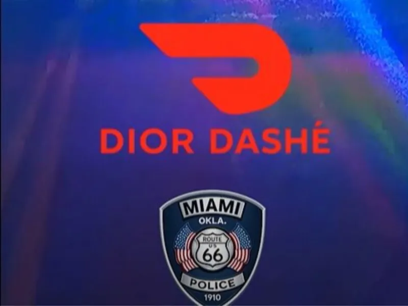 Miami Oklahoma officer completes DoorDash delivery after driver crashes