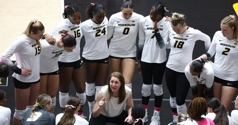 Mizzou volleyball set to be featured on national television seven times