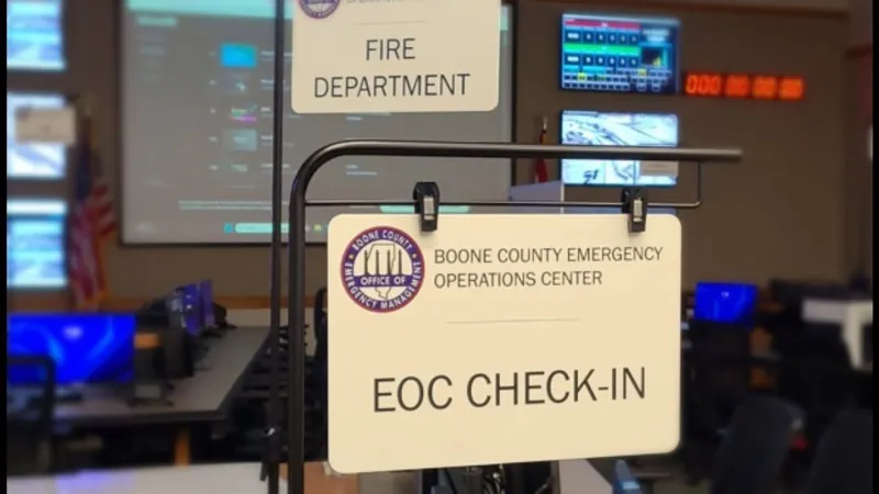 Boone County Emergency Operations activated after several roads close due to flooding