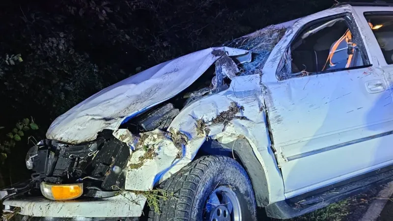 Road temporarily closed after vehicle crash in Cole County