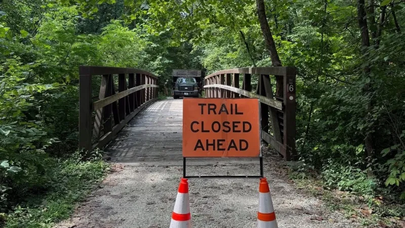 Columbia residents urged to avoid city trails after heavy rain