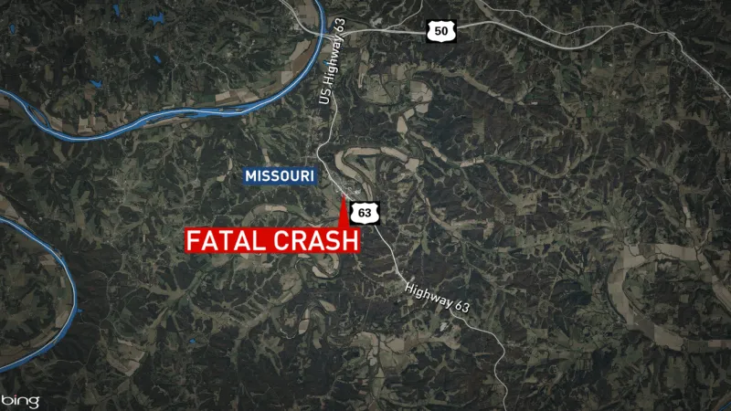 One dead, two injured in three-vehicle crash on U.S. 63 in Osage County