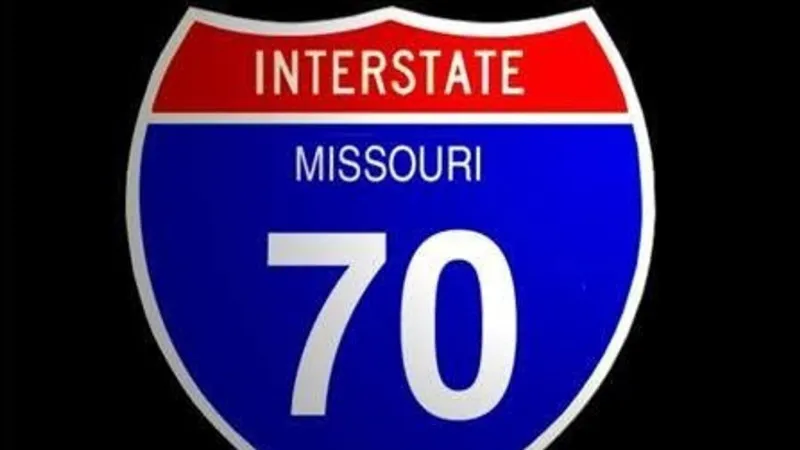 Ribbon cutting set for new St. Charles Road bridge over I-70