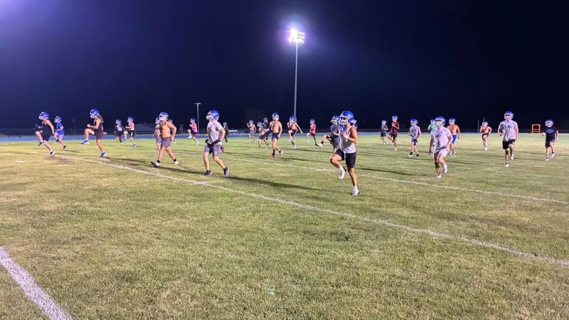 Russellville holds annual "Midnight Madness" for fall sports teams
