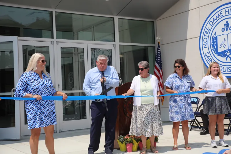 Notre Dame High School celebrates opening of new academic building focused on science, arts, religion