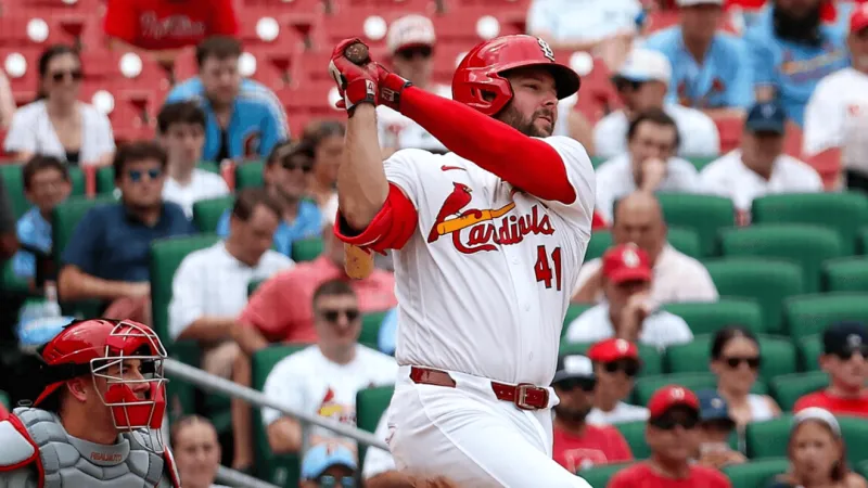 Alec Burleson drives in 3 as Cardinals beat Phillies 7-1 to win series