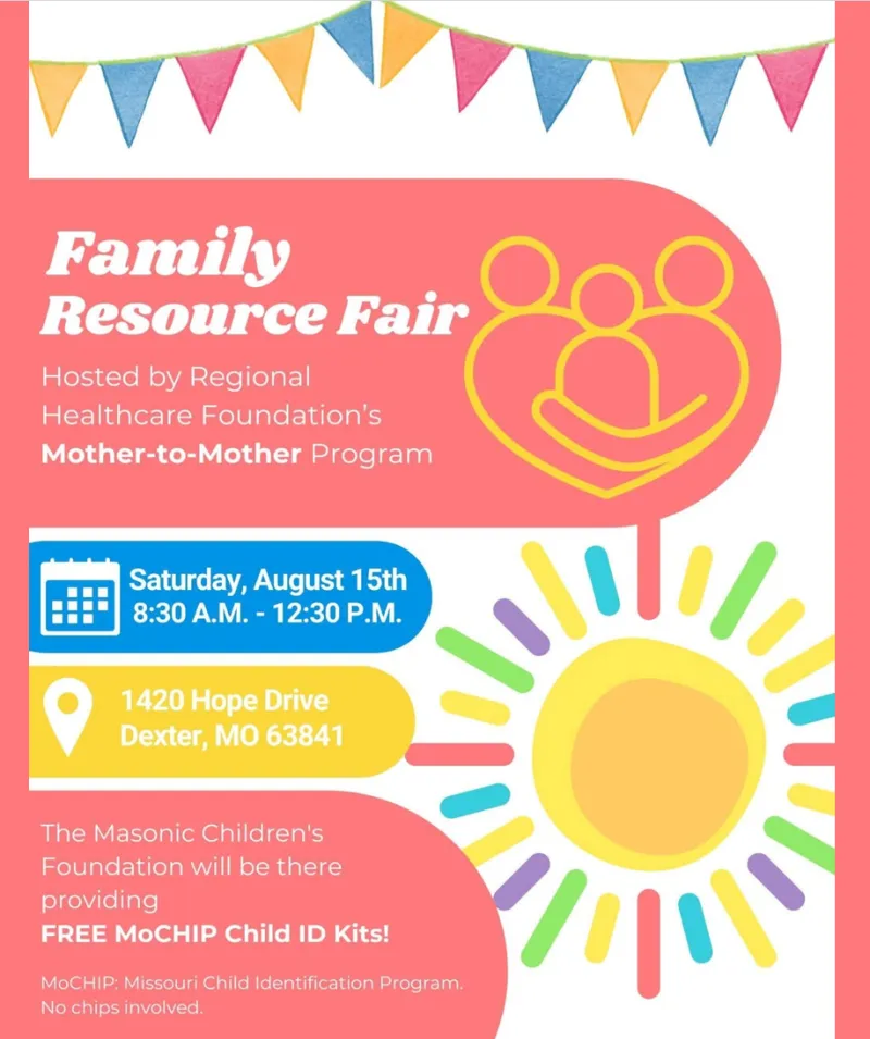 Regional Healthcare Foundation Family Resource Fair Set for Saturday