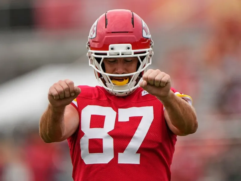 Travis Kelce: Chiefs camp offers welcome 'sanctuary' after closely watched wedding to Taylor Swift