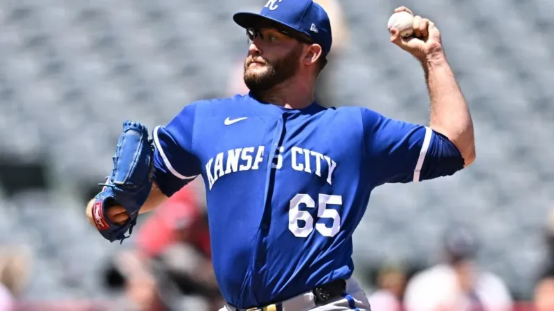Noah Cameron dazzles with a 1-hitter as the Royals shut out the Angels 3-0