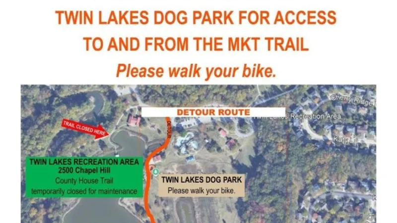 County House Trail to Close Temporarily for Maintenance