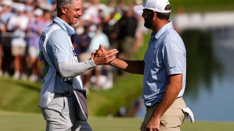 Scottie Scheffler back to his dominant self and opens PGA Tour postseason with 8-shot win