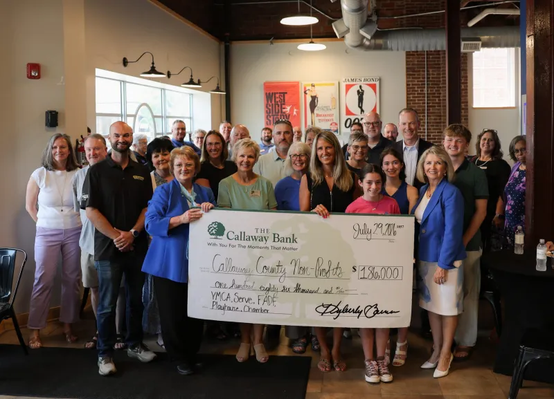 (LISTEN): Callaway County YMCA and Fulton's Serve among non-profits awarded donations from Callaway Bank