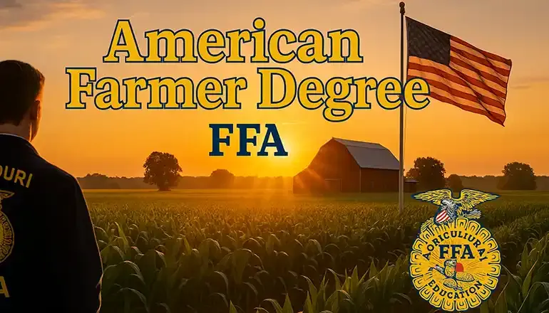 Area students selected to receive American FFA Degrees