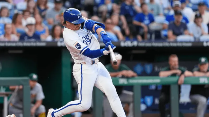 Bobby Witt Jr. homers and scores 4 runs in the Royals' 9-5 win over the Athletics