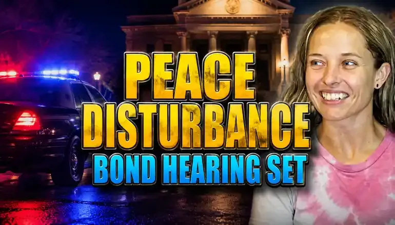 Peace disturbance charge filed against Trenton woman