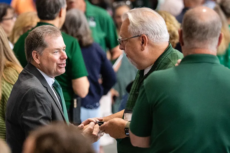 Tatum talks of many changes implemented, what lies ahead during annual University address