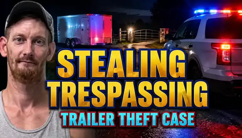 Milan man faces felony stealing and first-degree trespass charges