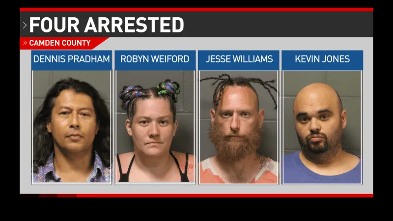 Four arrested on drug charges tied to Gathering of the Juggalos near Macks Creek