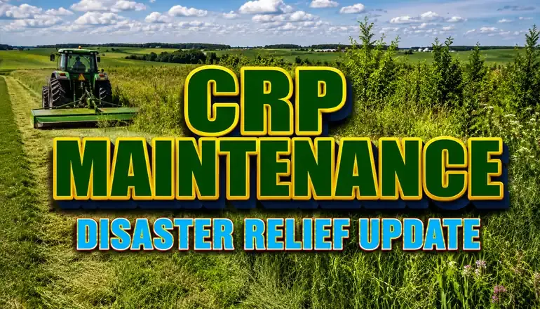 Grundy County FSA explains CRP mowing and disaster relief signups