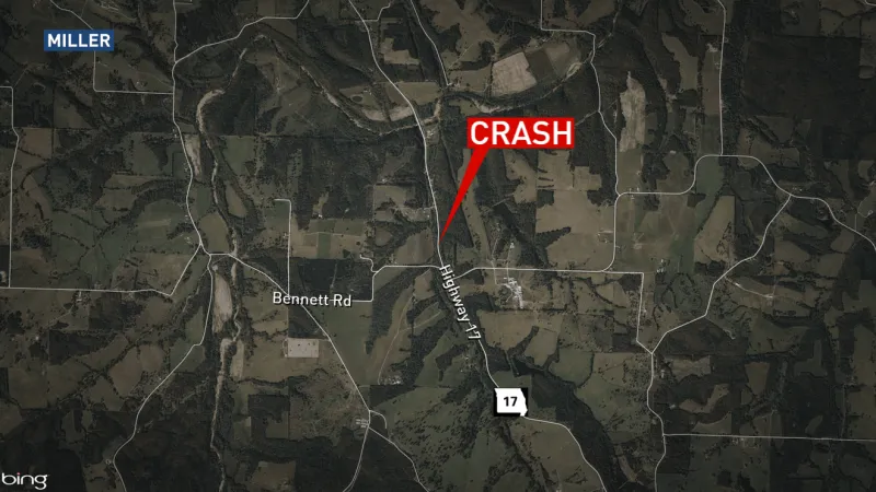 Elderly woman hospitalized after Miller County vehicle crash