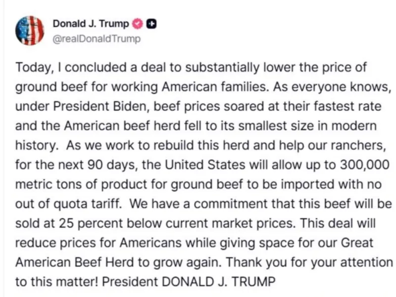 Area Republicans oppose Trump's beef import plan