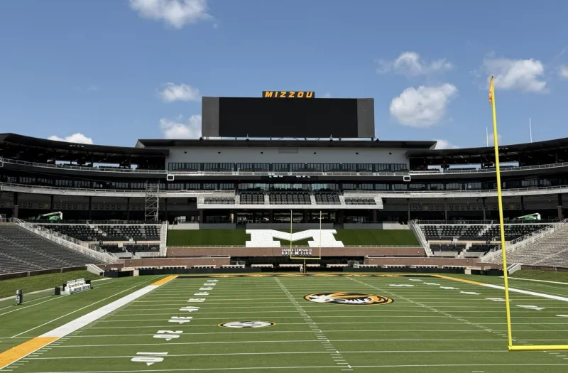 (LISTEN): U.S. Senator Eric Schmitt says Mizzou's new north end zone project looks great