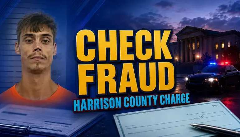 Harrison County check fraud charge filed against Saint Joseph man