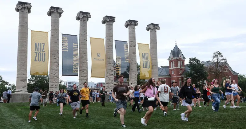 Mizzou welcomes the class of 2030 at its annual Tiger Walk