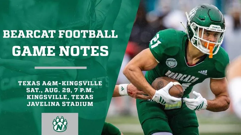 No. 8 Bearcats begin season Saturday at Texas A&M-Kingsville