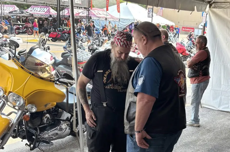 Faithriders lead bikers to Jesus