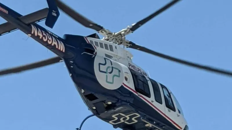 Motorcyclist airlifted to hospital after head-on collision in Phelps County