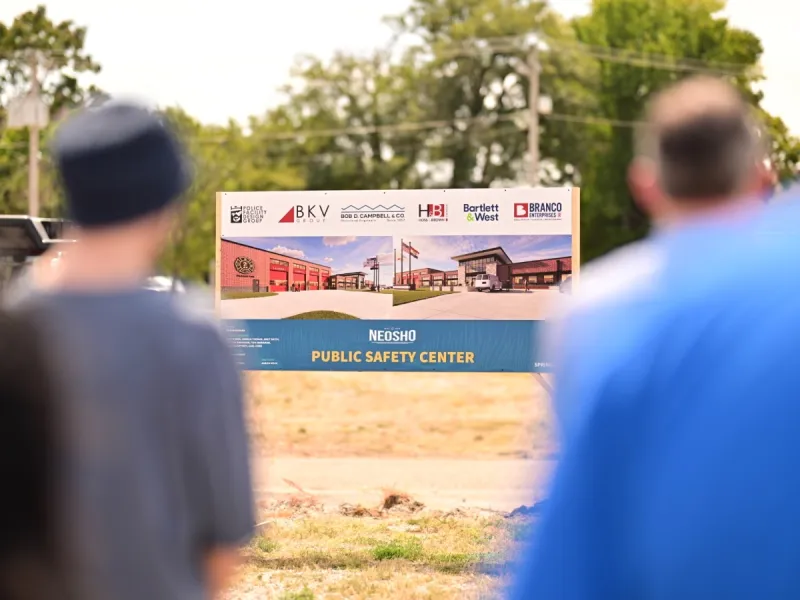 Neosho breaks ground on long-awaited public safety center to replace aging facilities