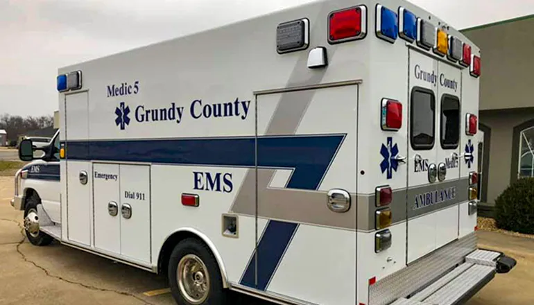 Grundy County ambulance service reports July growth and 177 calls
