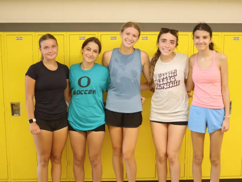 Oakville girls cross country heads into season with strong work ethic
