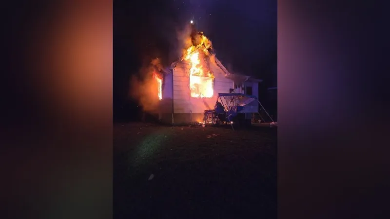 Crews respond to early morning house fire in Owensville
